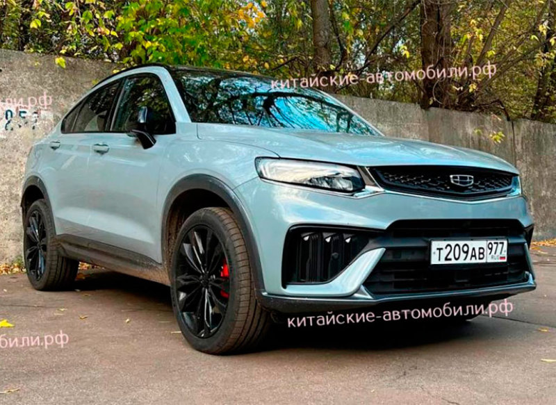 Обновлённый Geely Tugella заметили в России