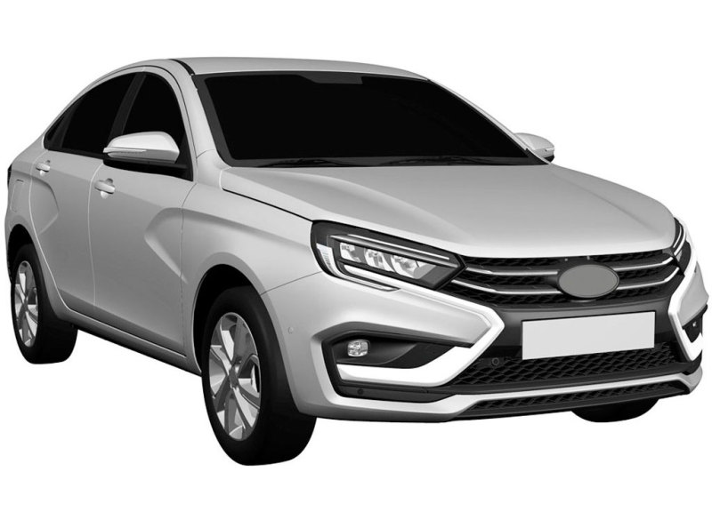 Новую Lada Vesta NG запатентовали