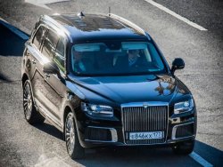 Aurus Komendant заметили на дорогах Москвы