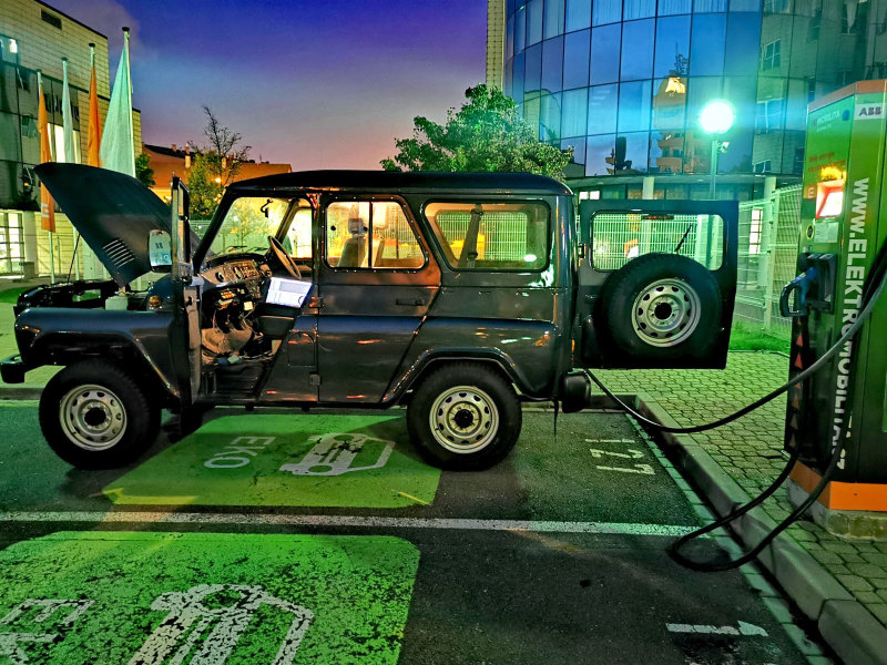 Чешский электромобиль MWM Spartan