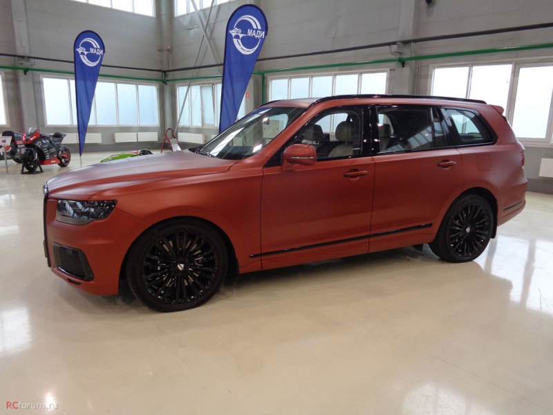 Необычный Aurus Komendant показали в интернете