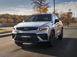 Обновлённый кроссовер Geely Tugella поступил к российским дилерам