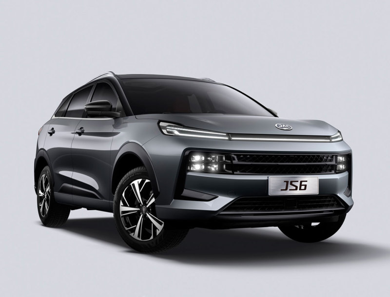 Для кроссовера JAC JS6 раскрыли российские комплектации