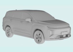 Электрокроссовер Livan RL9 запатентовали в России