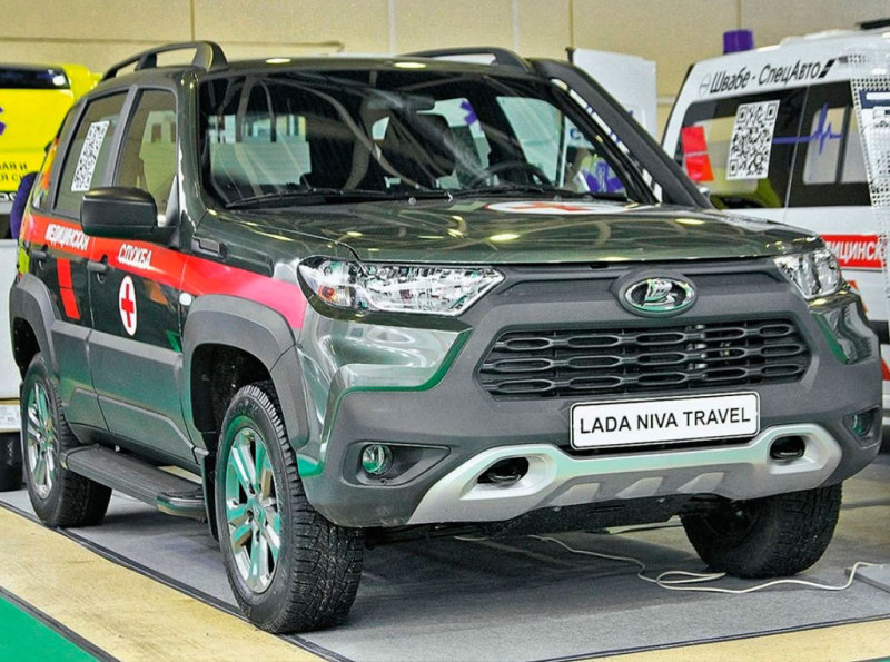 Внедорожник Lada Niva Travel получил медицинскую версию