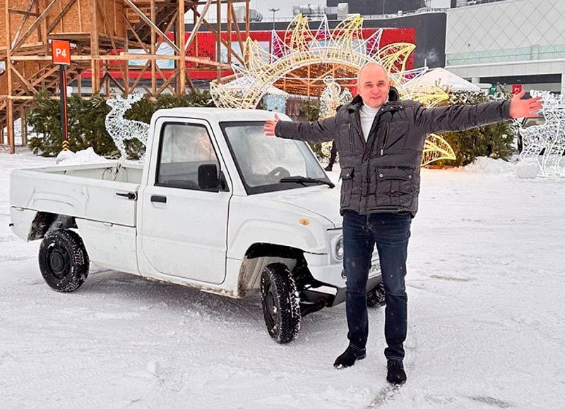 Под маркой "Луаз" планируют выпустить электрический пикап
