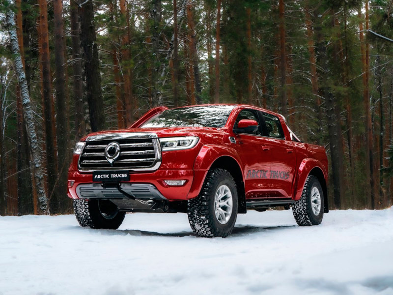Пикап Great Wall Poer получил в России версию Arctic Trucks AT35