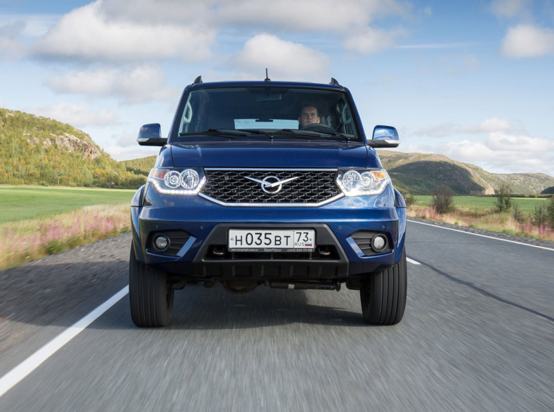 На УАЗ "Патриот" решили не ставить мощный двигатель