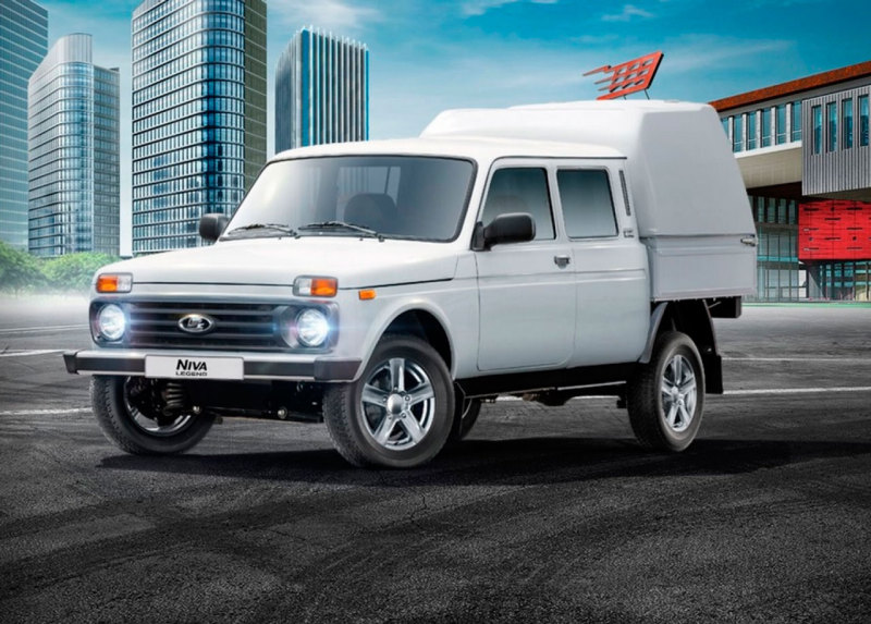 Пикапы Lada Niva Legend повышенной грузоподъёмности появились у дилеров