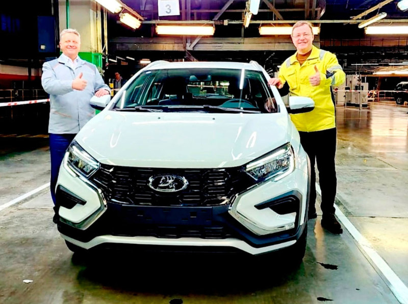 Lada Vesta NG пошла в предсерйную сборку