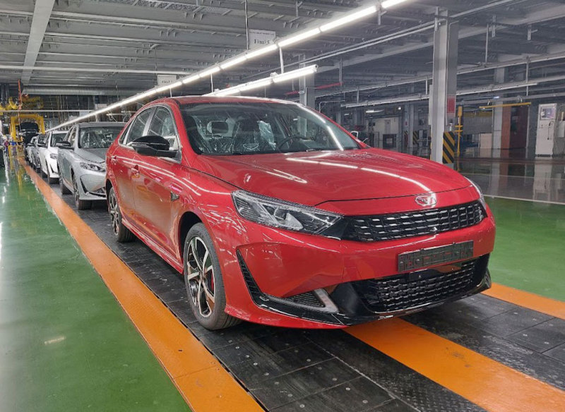 Седан Kaiyi E5 калининградской сборки начнут продавать в марте