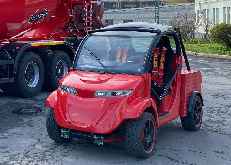Российский электрокар Elecar TIGARBO GT-B вышел на испытания