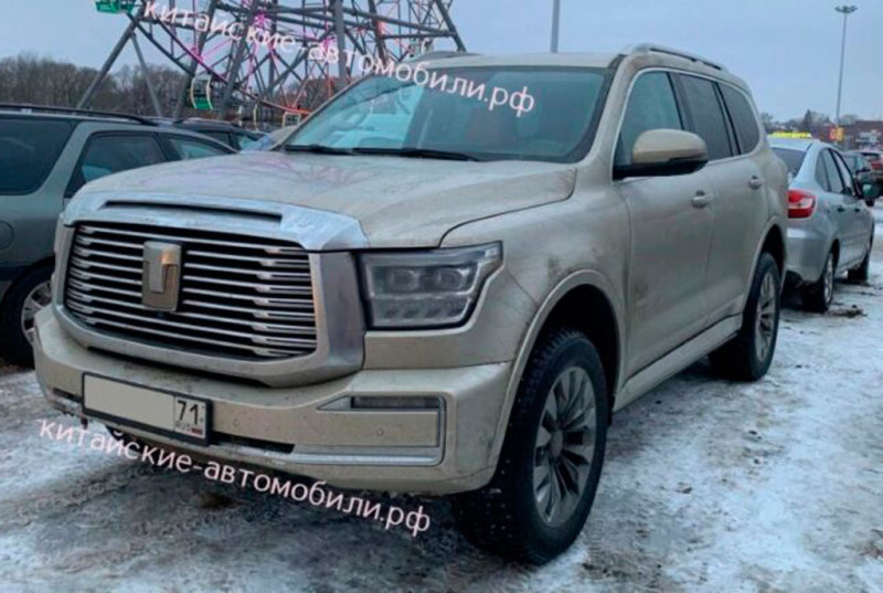 Внедорожник Tank 500 в российской версии замечен на дорогах