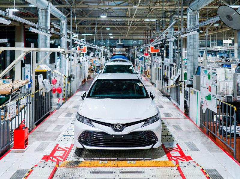 Завод Toyota в Санкт-Петербурге передан России