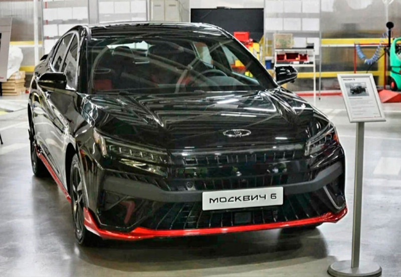 Новую модель "Москвич 6" показал Сергей Собянин