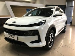 Кроссовер JAC JS6 появился у официальных дилеров в России