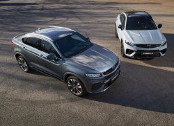 Кроссовер Geely Тugella с пониженной мощностью появился в России