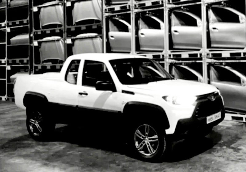 Lada Niva Travel стала пикапом