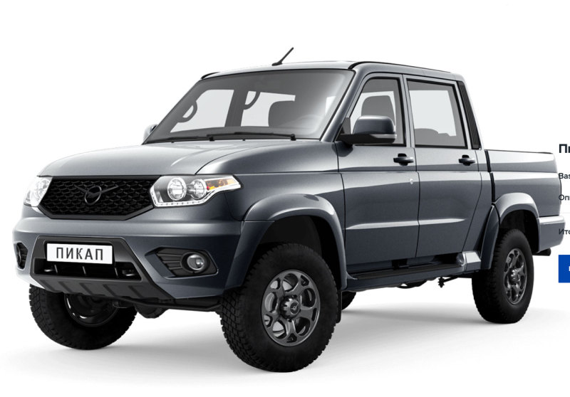 УАЗ "Пикап" получил комплектацию "Base Икар Limited"