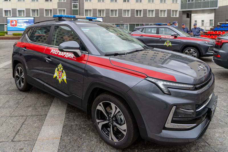 Автомобили "Москвич" появились в Росгвардии