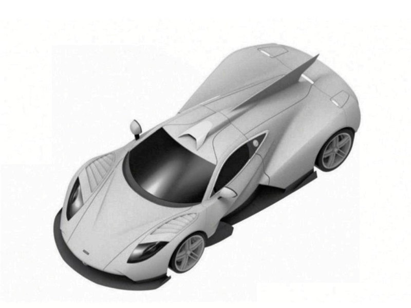 Новый российский спорткар Rossa показали на первых изображениях