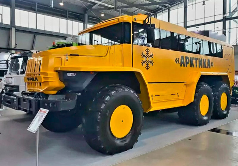 Арктические автобусы "Урал" появятся в 2025 году