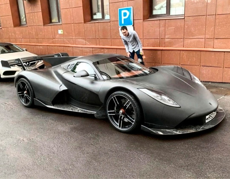 Российский спорткар Rossa рассекретили на фото