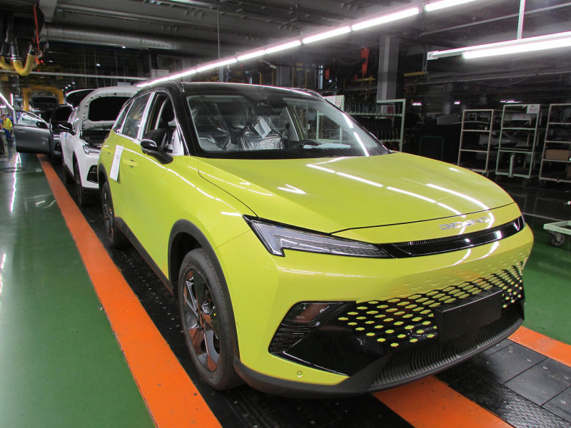 Кроссовер BAIC X55 начали собирать в России