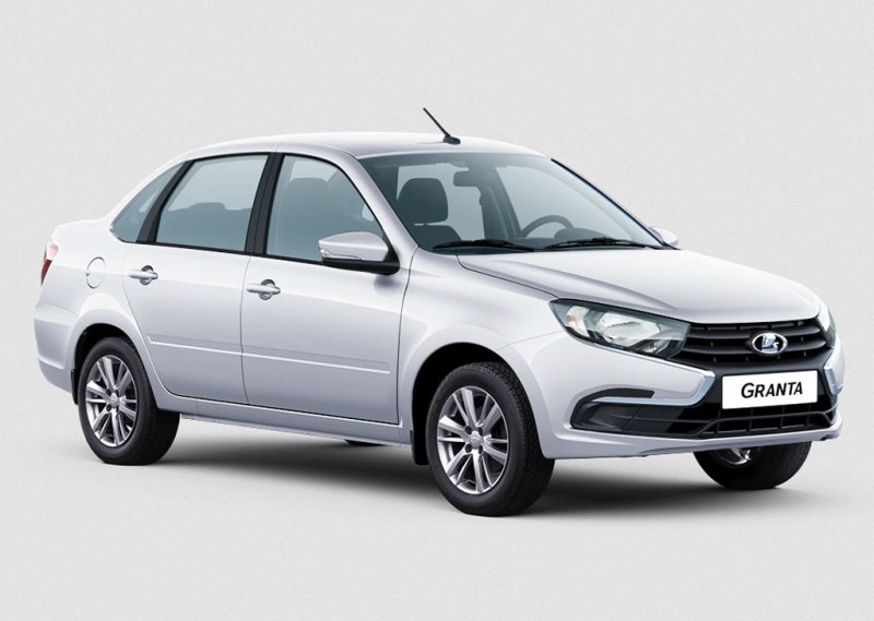 Lada Granta будут выпускать только в белом цвете