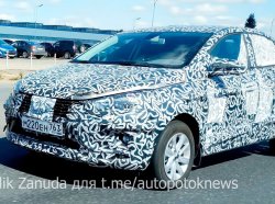 Lada Iskra засняли на дороге