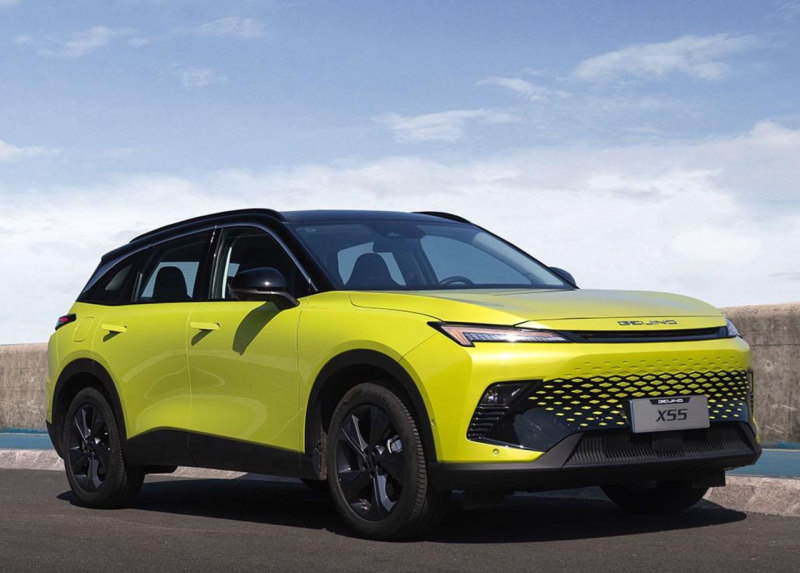 Кроссовер BAIC X55 появится у российских дилеров по цене от 2.755.000 руб.