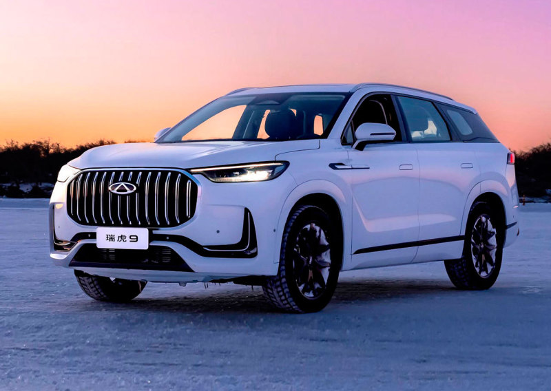 Chery Tiggo 9 начнут продавать в России в 2024 году
