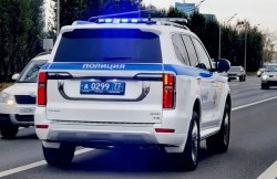 Внедорожники Tank 500 стала использовать российская полиция