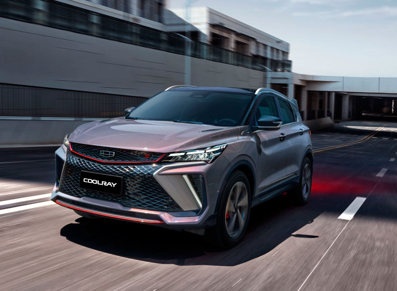 Обновлённый Geely Coolray выходит на российский рынок