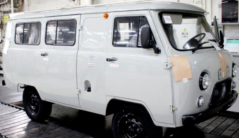 УАЗ "Буханка" получила более качественный кузов
